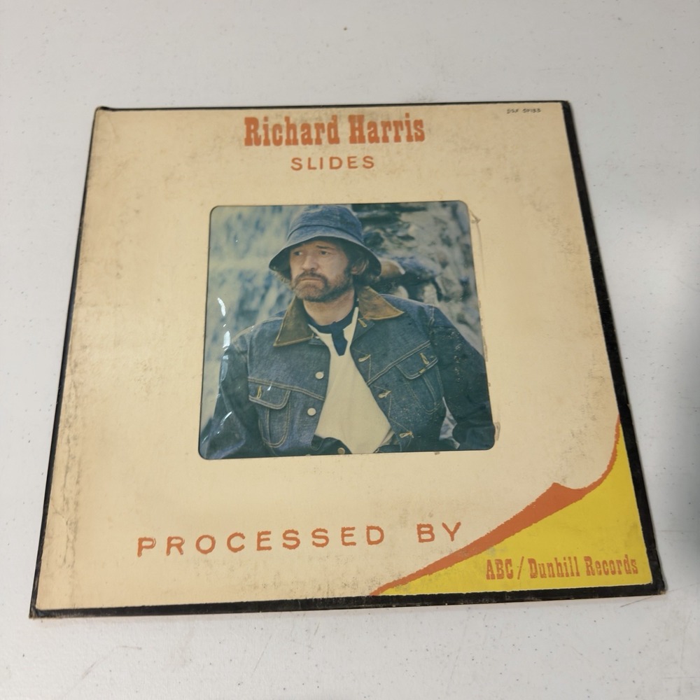RICHARD HARRIS Slides LP ABC Dunhill DSX 50133 Gatefold Inserts VG++ Vinyl